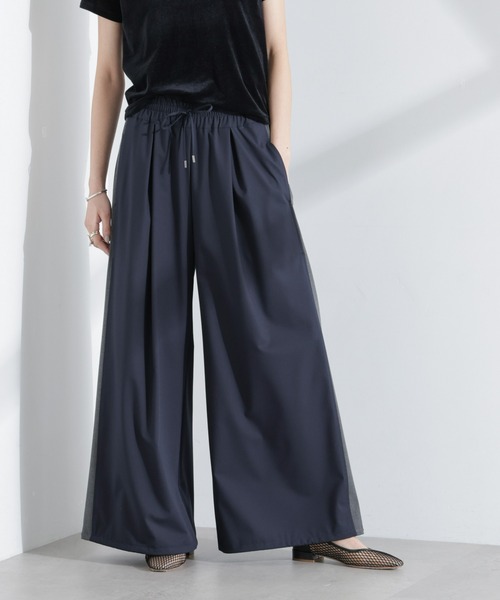 NANO universe（ナノ・ユニバース） パンツ ラインイージーワイド