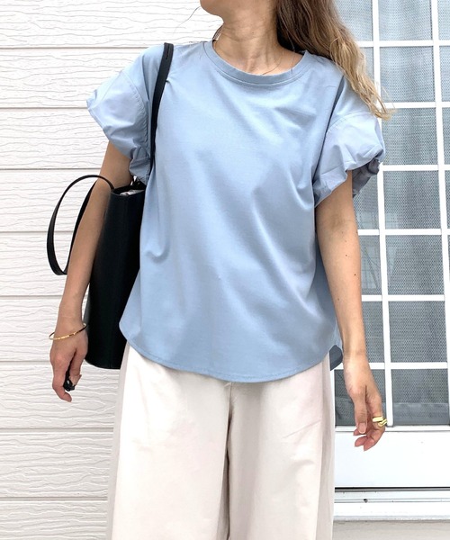 tシャツ バルーンパフドロストT レディース