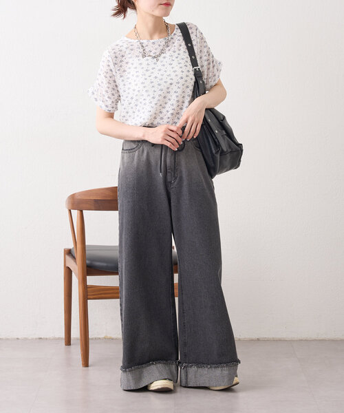 【チャコールグレー】ミックスジャガード 半袖 Tシャツ チャコールグレー】ミックスジャガード 半袖 Tシャツ 【公式通販】