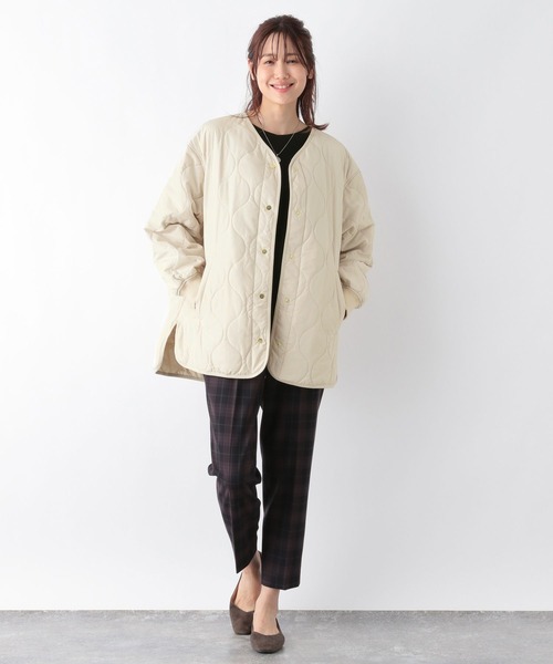 「GLOBAL WORK」 ジャケット LARGE アイボリー レディース_画像2