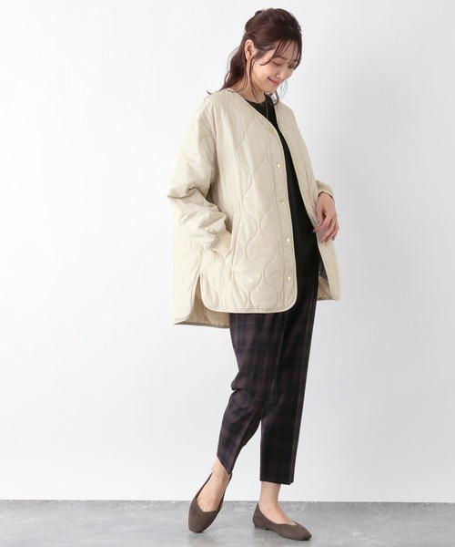 「GLOBAL WORK」 ジャケット LARGE アイボリー レディース_画像3