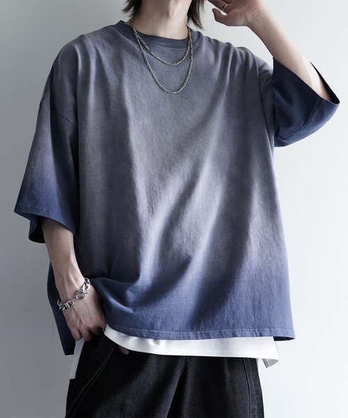 cussil tシャツ 「cussil/クシル」フェードグラデーション