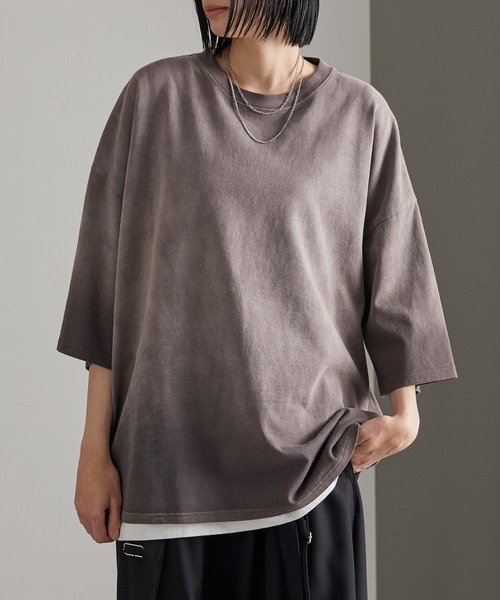cussil（クシル） tシャツ 「cussil/クシル」フェードグラデーション