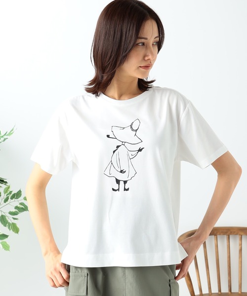 GALLORIA（ギャローリア） tシャツ ムーミン プリントTシャツ