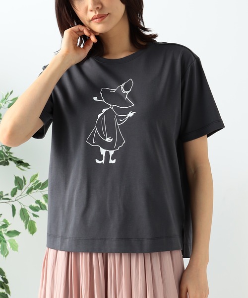GALLORIA（ギャローリア） tシャツ ムーミン プリントTシャツ