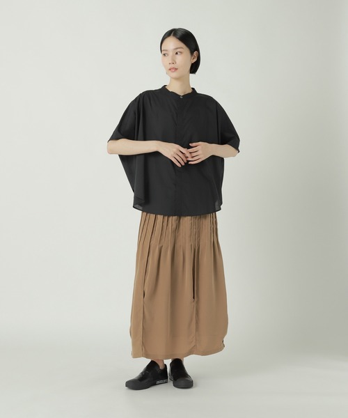 ZUCCa コットンローン ブラウス 半袖 ZUCCa（ズッカ） ブラウス シャツ (S)コットンローン / シャツ / S