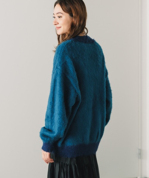 カーディガン FREE MAX Mohair Like Knit Cardigan モヘアライクニットカーデ レディース メンズ FREE MAX カーディガン Mohair Like Knit Cardigan モヘアライク
