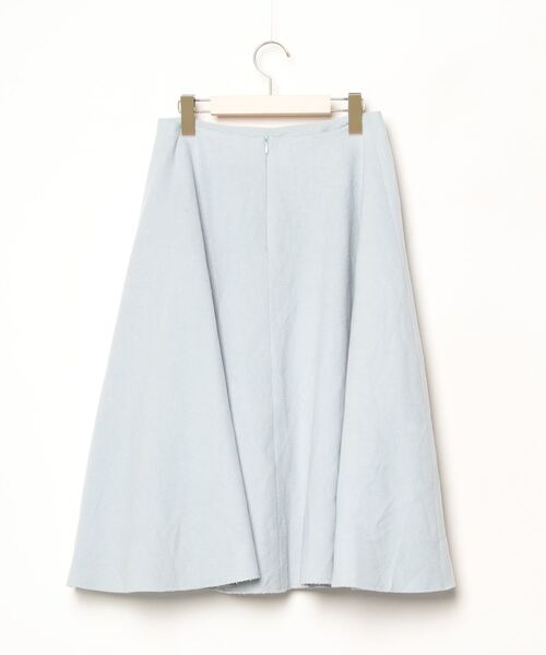 「Yori」 フレアスカート 38 ブルー レディース_画像2