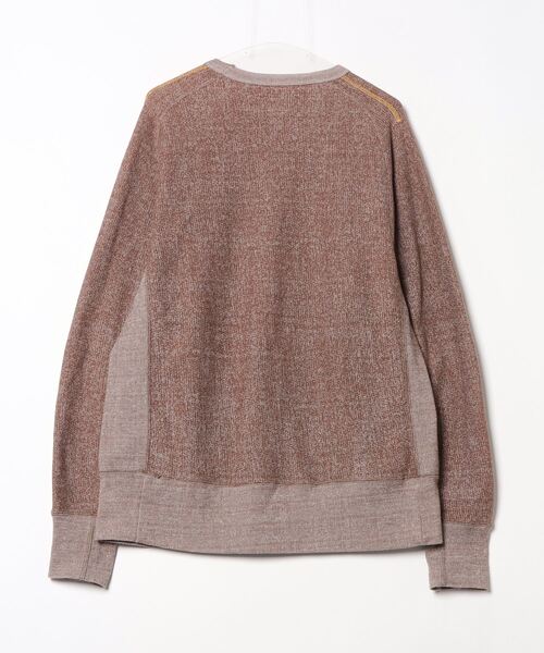 STUSSY 「STUSSY」 スウェットカットソー L ブラウン メンズ