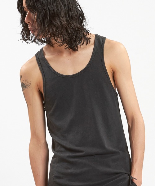 NO ID.（ノーアイディー） タンクトップ 「NO ID.」Side Slit Long