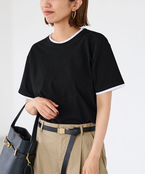 tシャツ レイヤードライクT-SHIRT レディース