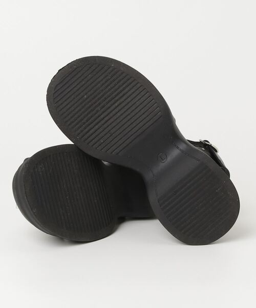 「FIG&VIPER」 フラットサンダル L ブラック レディース_画像3