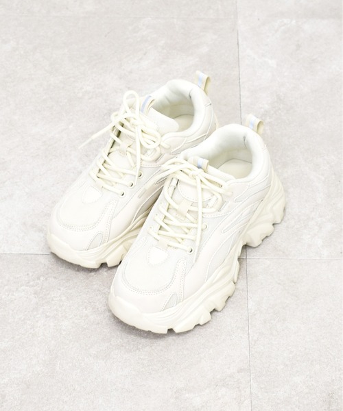 た*ん様 【新品】定価36,300円　D.A.T.E　ダッドスニーカー　ホワイト デイト / D.A.T.E. / スニーカー / COURT VINTAGE CALF【ホワイト