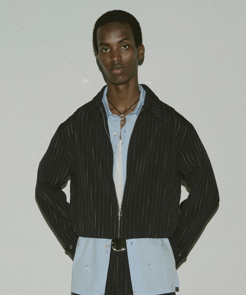 JIEDA（ジエダ） ブルゾン アウター STRIPE ZIP JACKET メンズ