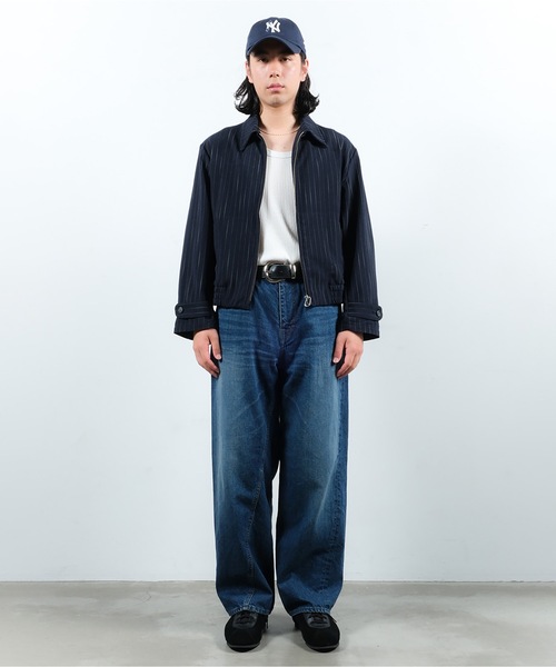 JieDa（ジエダ） ブルゾン アウター STRIPE ZIP JACKET メンズ
