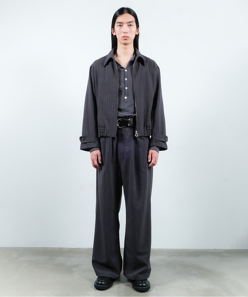 【夏前セール‼️】JieDa ジップアップ ブルゾン トラックジャケット JIEDA（ジエダ） ブルゾン アウター STRIPE ZIP JACKET メンズ