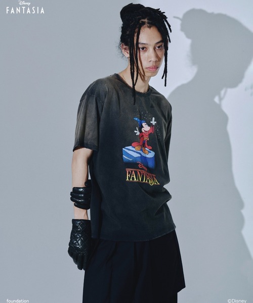 Camphor wood tシャツ Disney Fantasia / fade graphic tee