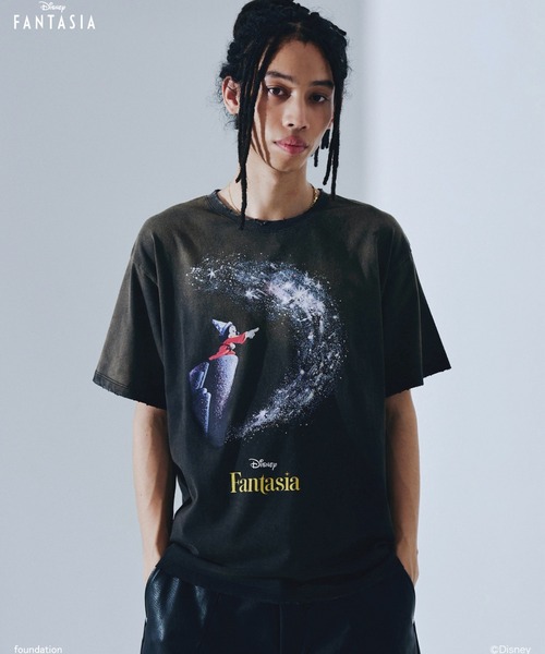 Camphor wood tシャツ Disney Fantasia / fade graphic tee