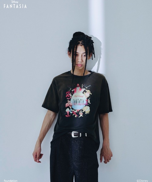 CAMPHOR WOOD tシャツ Disney Fantasia / / fade graphic tee
