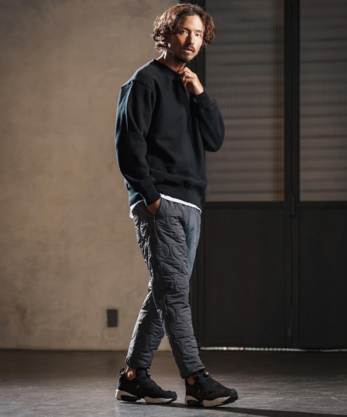 wjk reluxe パンツ mp13948-gourd quilting easy pants 中綿