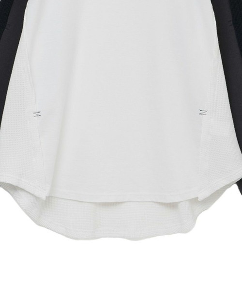 STYLISE tシャツ 「FACETASM」LAYERD LONG TEE / ホワイト×スモーク