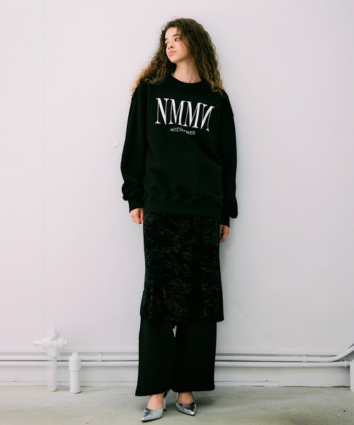 【新品】タグ付NOISE MAKER 2024AW 完売品NMA3 スウェット NOISEMAKER（ノイズメーカー） トレーナー スウェット NMMNオーバー