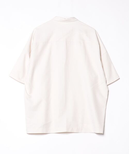 「URBAN RESEARCH ID」 半袖シャツ L ベージュ メンズ_画像2