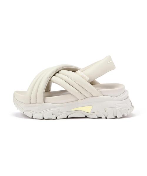 「NATURAL BEAUTY BASIC」 フラットサンダル 23.0cm オフホワイト レディース_画像5