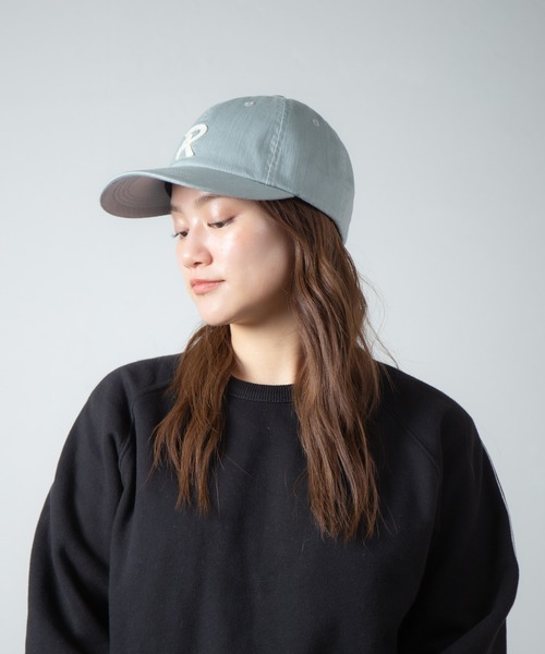 RACAL（ラカル） キャップ 帽子 R” Felt Patch W B.B. Cap / RロゴパッチBBキャップ レディース ...