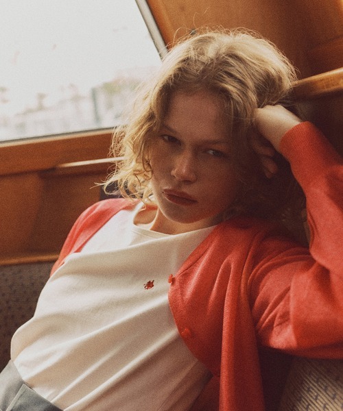 「POLO BCS」 半袖Tシャツ M ホワイト レディース_画像6