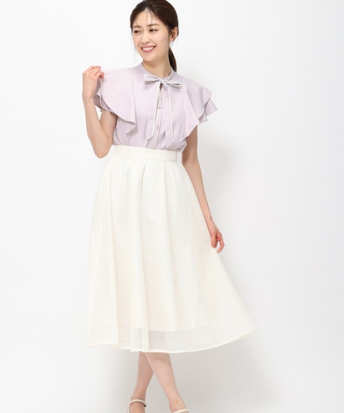 「MISCH MASCH」 半袖ブラウス M ブラック レディース_画像5