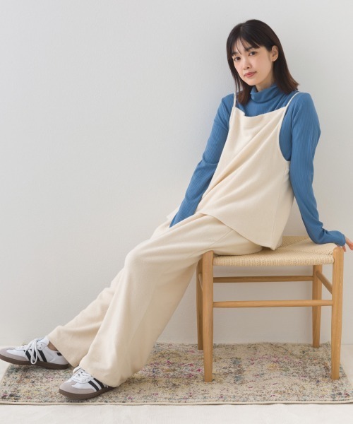 OMNES（オムネス） セットアップ フェルトキャミソール＆ワイドパンツ