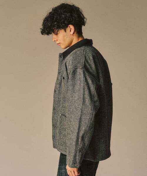 ÉDIFICE マスタードカバーオール 417 EDIFICE（フォーワンセブンエディフィス） カバーオール ウール