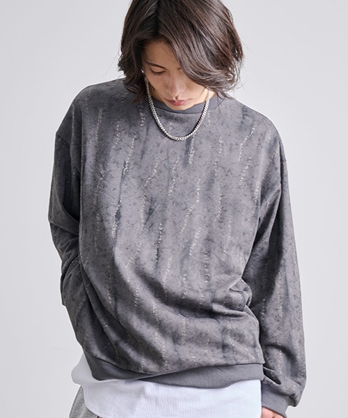 THE 1975 ダメージ加工 スウェット XL グレー 【公式通販】