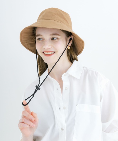 「SMELLY」 ハット - アイボリー レディース_画像5