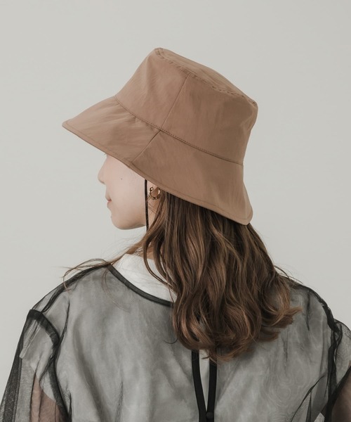 「SMELLY」 ハット - アイボリー レディース_画像8