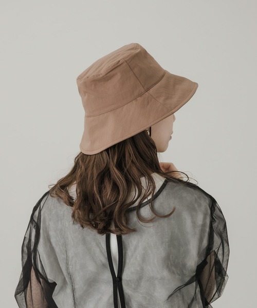 「SMELLY」 ハット - アイボリー レディース_画像9