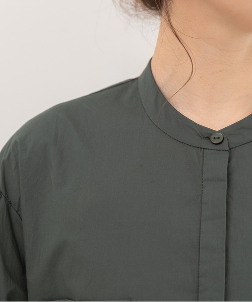 「PREFERIR」 半袖ワンピース LARGE グリーン レディース_画像7