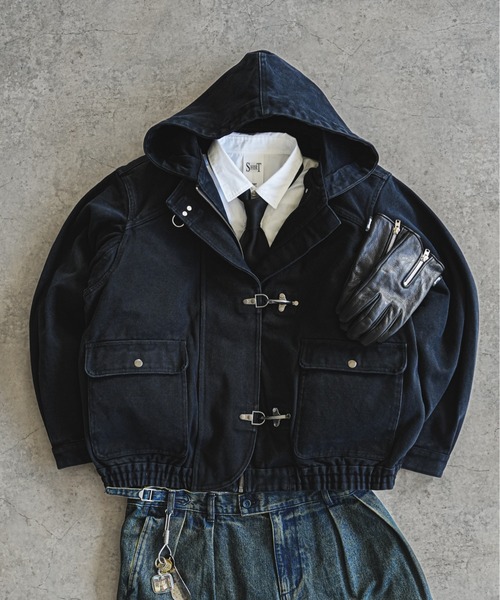 Bleme パーカー ヴィンテージライク ヘビーウェイト ファイヤーマン