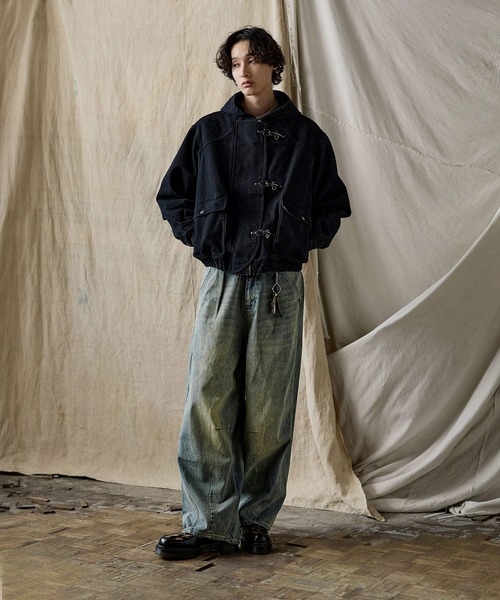 Bleme パーカー ヴィンテージライク ヘビーウェイト ファイヤーマン