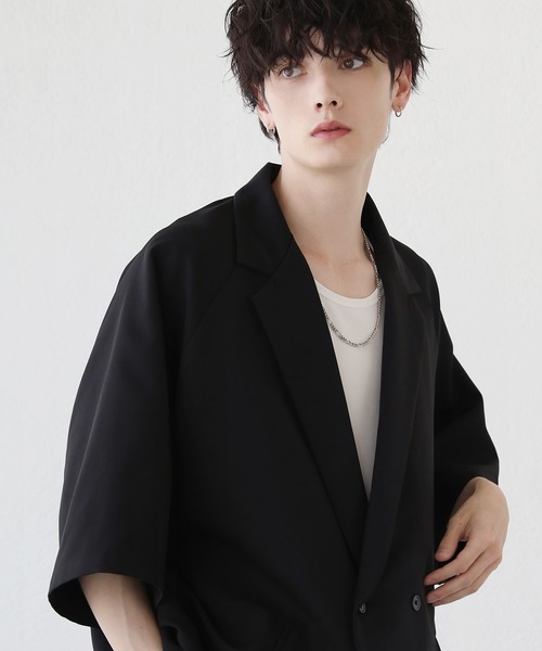 「LILL」 テーラードジャケット M グレー メンズ_画像9