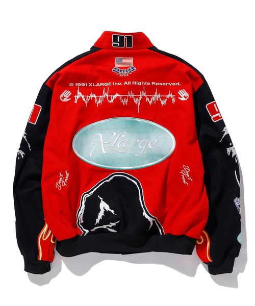 XLARGE（エクストラ ラージ） ブルゾン L ブラック メンズ : ZOZOTOWN