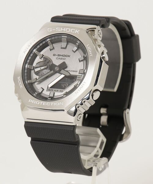 G-SHOCK アナログ腕時計 シルバー/グレー G-SHOCK 「G-SHOCK」 アナログ腕時計 - グレー メンズ : ZOZOTOWN