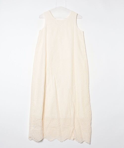 「FREE STYLISTS」 ノースリーブワンピース FREE ホワイト レディース_画像2