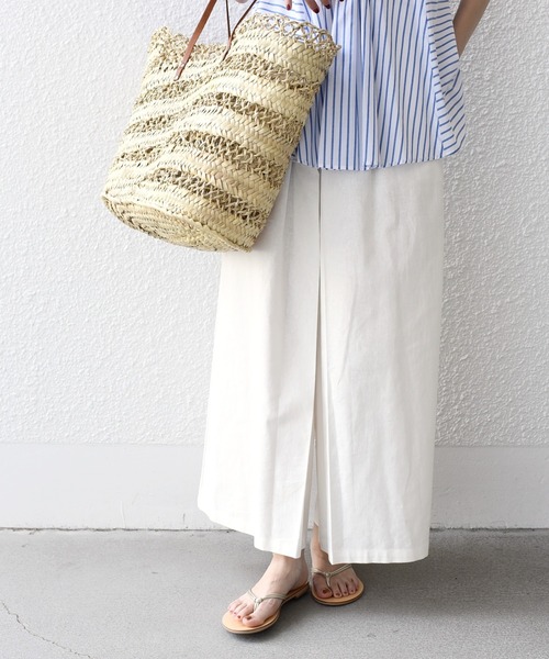 「SHIPS.me」 イージーパンツ S ナチュラル レディース_画像7