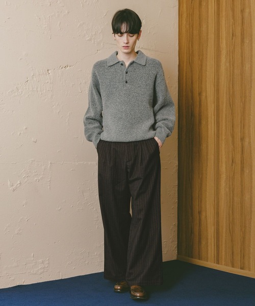 RAGEBLUE（レイジブルー） スラックス TRストレッチ/ピンストライプ