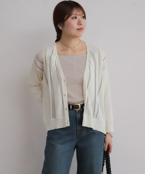 NOMBRE IMPAIR（ノンブルアンペール） カーディガン ハイツイスト