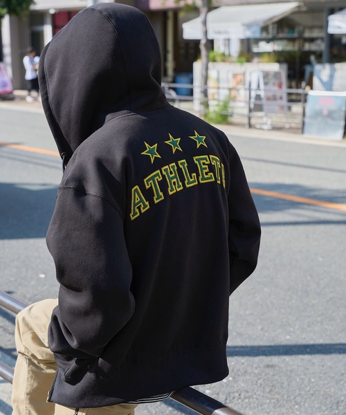 ATHLETA（アスレタ） パーカー 「 」裏起毛スウェットジップアップ