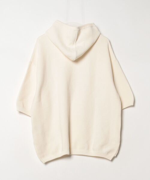 「crepuscule」 半袖ニット 2 ホワイト メンズ_画像2