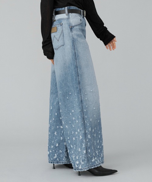 Lee（リー） ワイドパンツ ジーンズ デニム デニムパンツ Wrangler